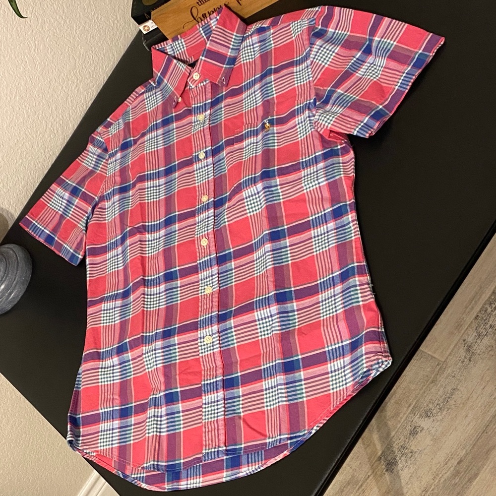 Ralph Lauren Polo Plaid Button-Down Shirt